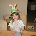 cora-in-hat-bunny-ears-and-collar-napkin-signs-cd-jacket-for-uncle-brad 12720645 o