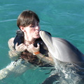 tina-kisses-a-dolphin 8429390283 o