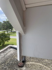 Peak flashing on the left side