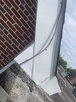 Peak flashing on the right side