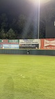 Jason at the outfield wall